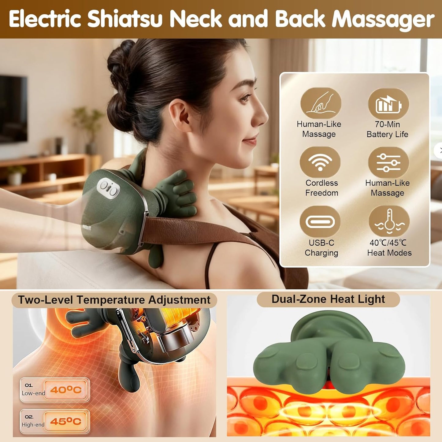Soothio deep relaxation fingertip massager